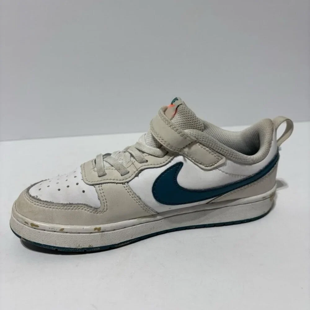 Nike Kids’ Court Borough 2 Low Sneakers, Size 2.5Y